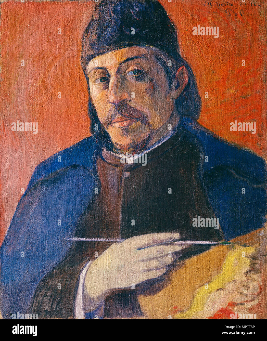 Gauguin Self Portrait With Halo