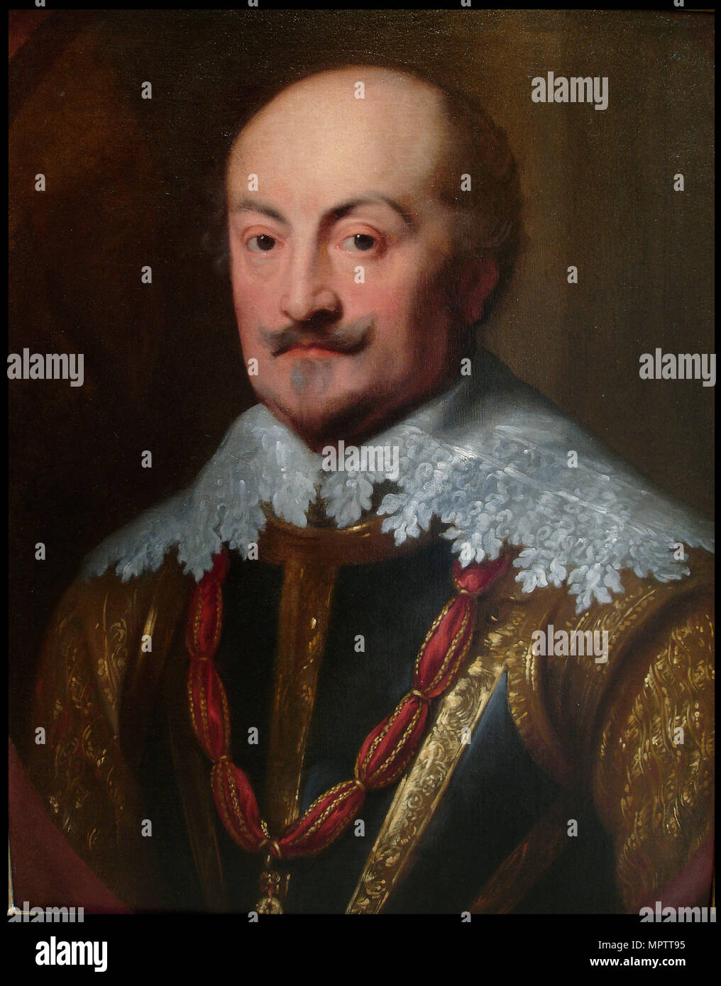 Portrait of John VIII of Nassau-Siegen (1583-1638). Stock Photo