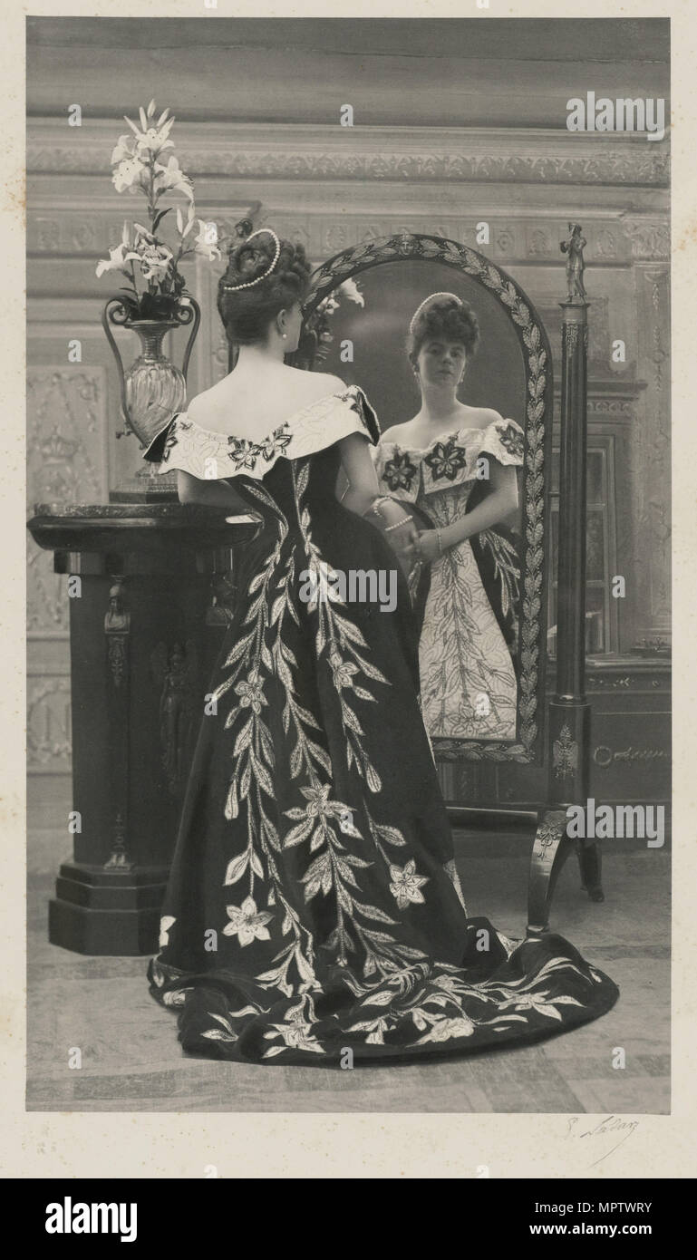 Élisabeth, Countess Greffulhe (1860-1952), née de Riquet de Caraman-Chimay. Stock Photo