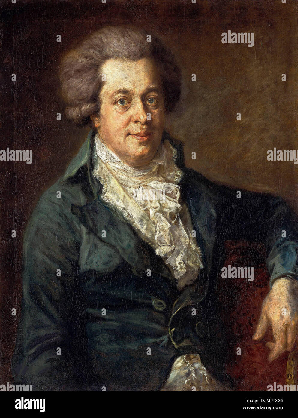 Portrait of Wolfgang Amadeus Mozart Stock Photo - Alamy