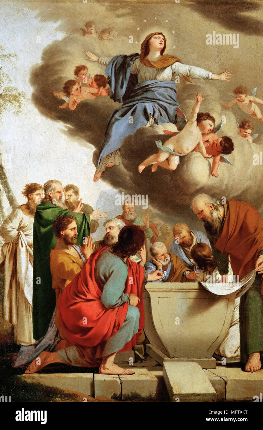 The Assumption Of The Blessed Virgin Mary Stock Photo Alamy