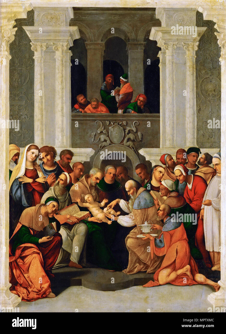 Die Beschneidung Christi Stock Photo - Alamy