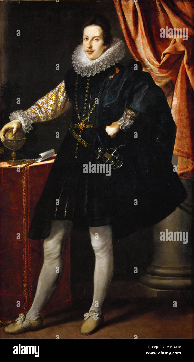 Portrait of Grand Duke of Tuscany Cosimo II de' Medici (1590-1621). Stock Photo