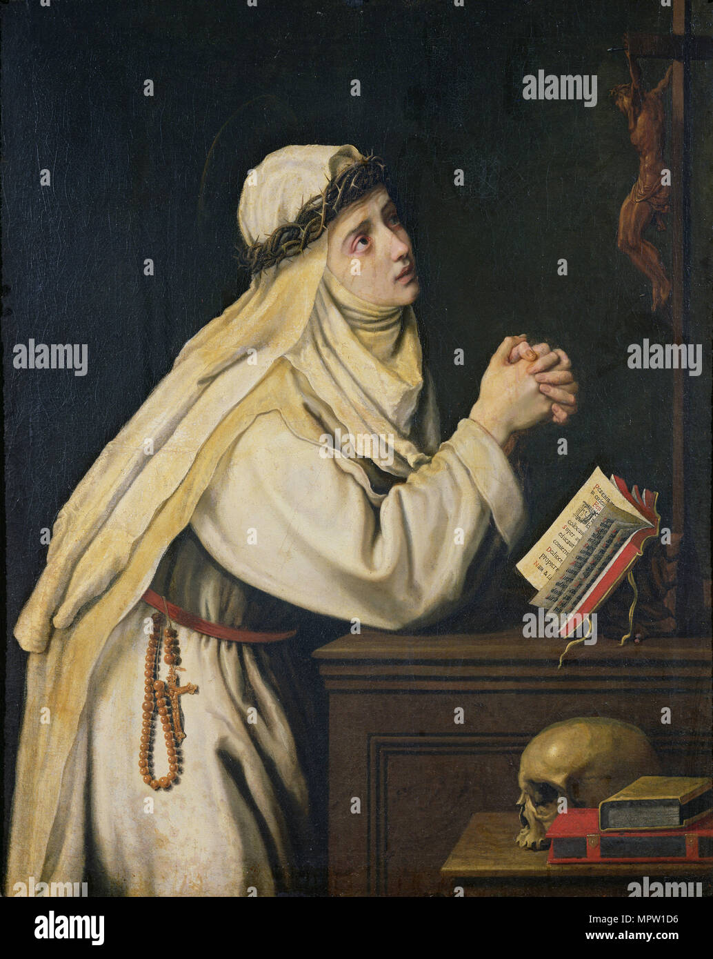 Mystic marriage of saint catherine of siena hi-res stock photography ...