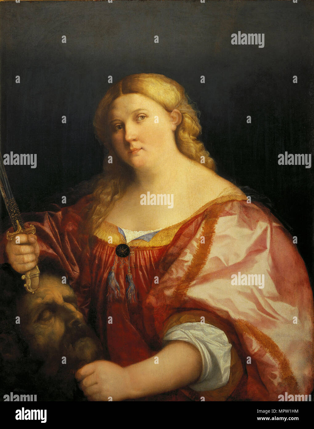 Judith with the Head of Holofernes, 1525-1526. Stock Photo