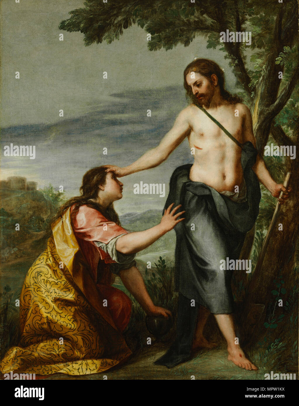 Noli me tangere, after 1640. Stock Photo