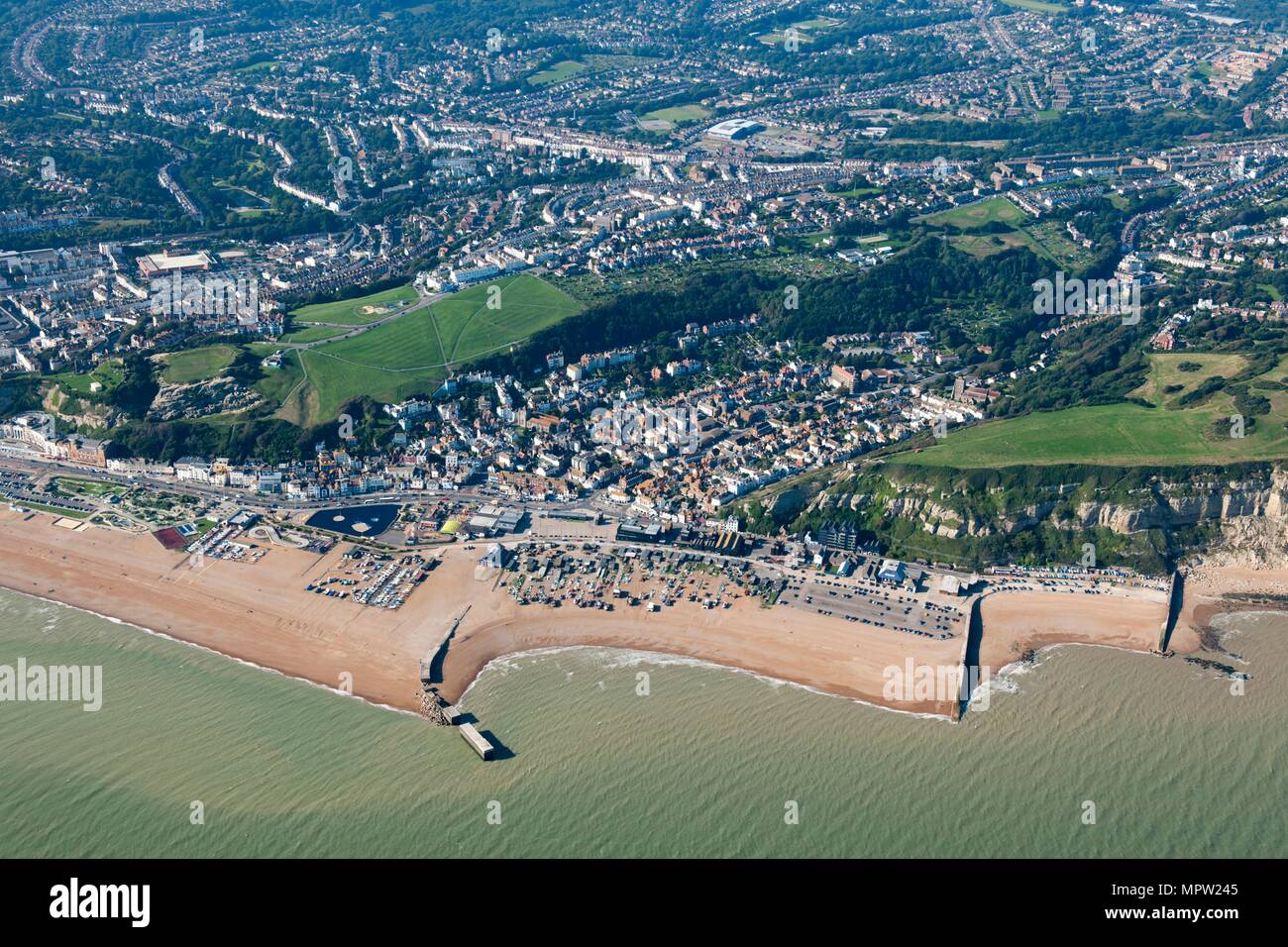 Hastings East Sussex, 2015. Artist: Damian Grady. Stock Photo