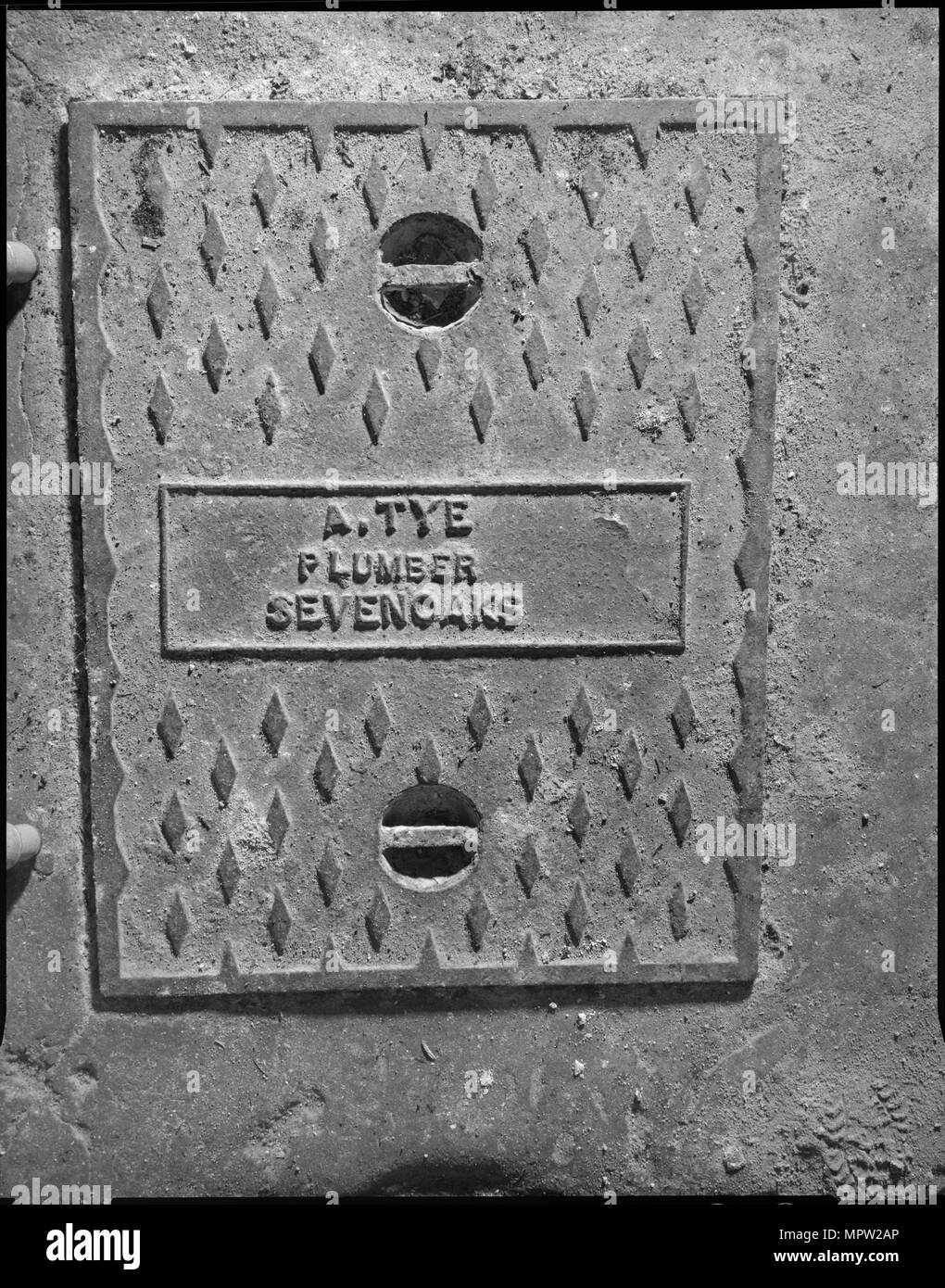 British drain cover Black and White Stock Photos & Images Alamy