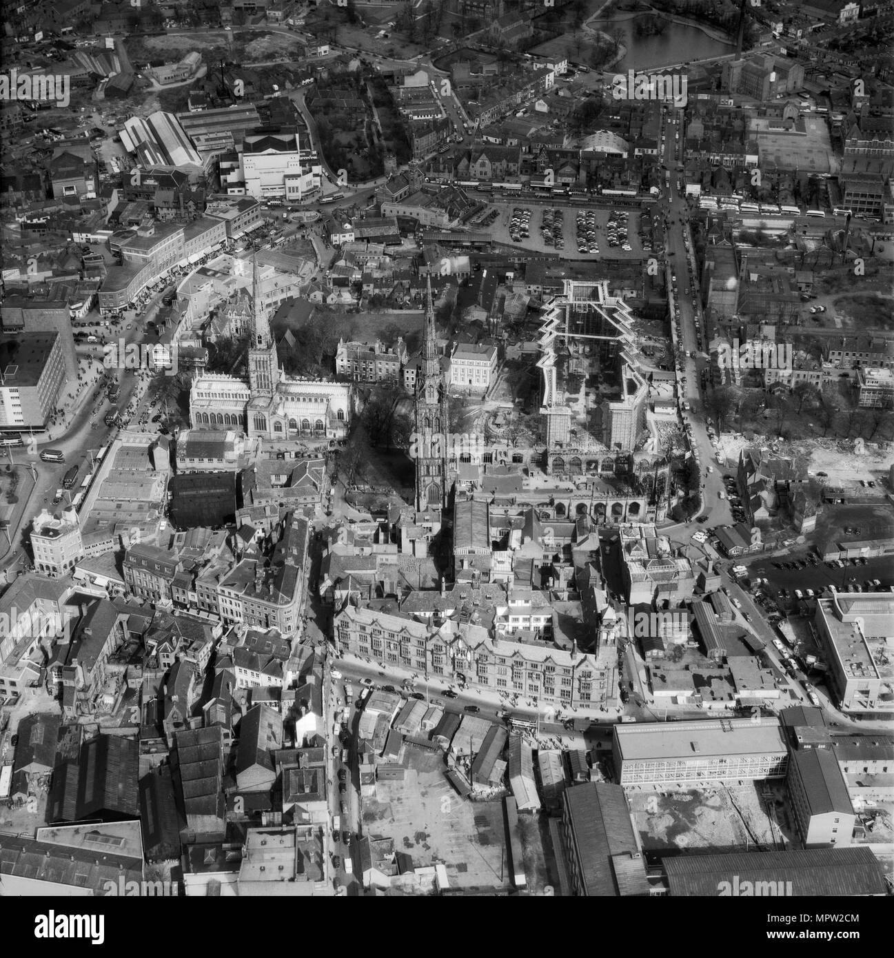 Coventry city aerial hires stock photography and images Alamy