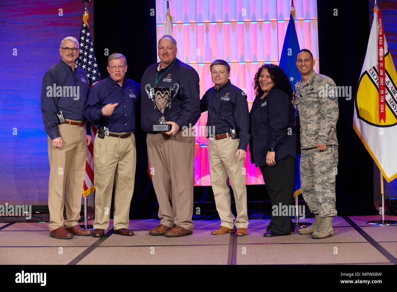 Selfridge Air National Guard Base Exchange General Manager Ken Lowell