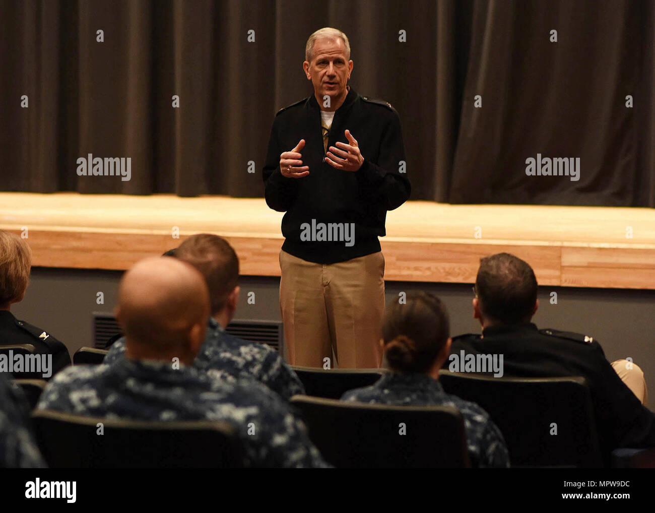Paul Reed Usphs YOKOSUKA, Japan (Apr. 11, 2017) – Commander, Navy Medicine West, Rear ...