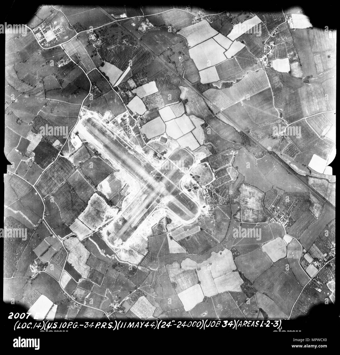RAF Staplehurst, Kent, May 1944. Artist: USAAF Photographer. Stock Photo