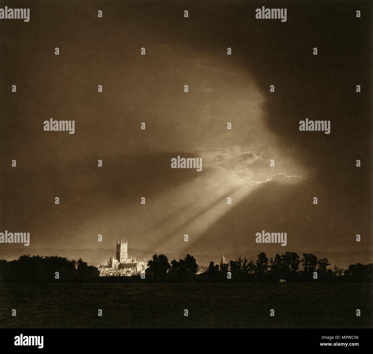 Gloucester Cathedral, Gloucestershire, 19001920. Artist Sydney