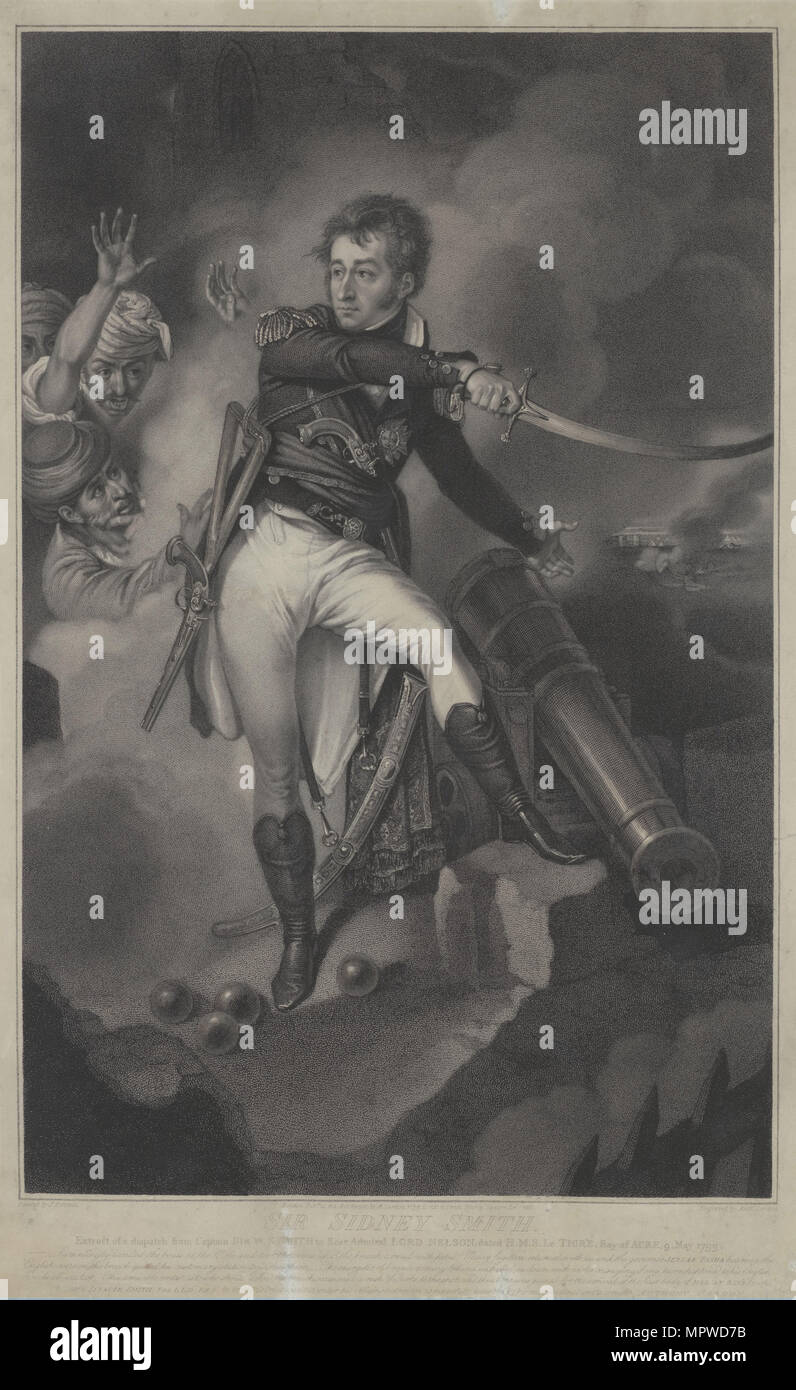 Admiral Sir William Sidney Smith (1764-1840), 1808. Stock Photo