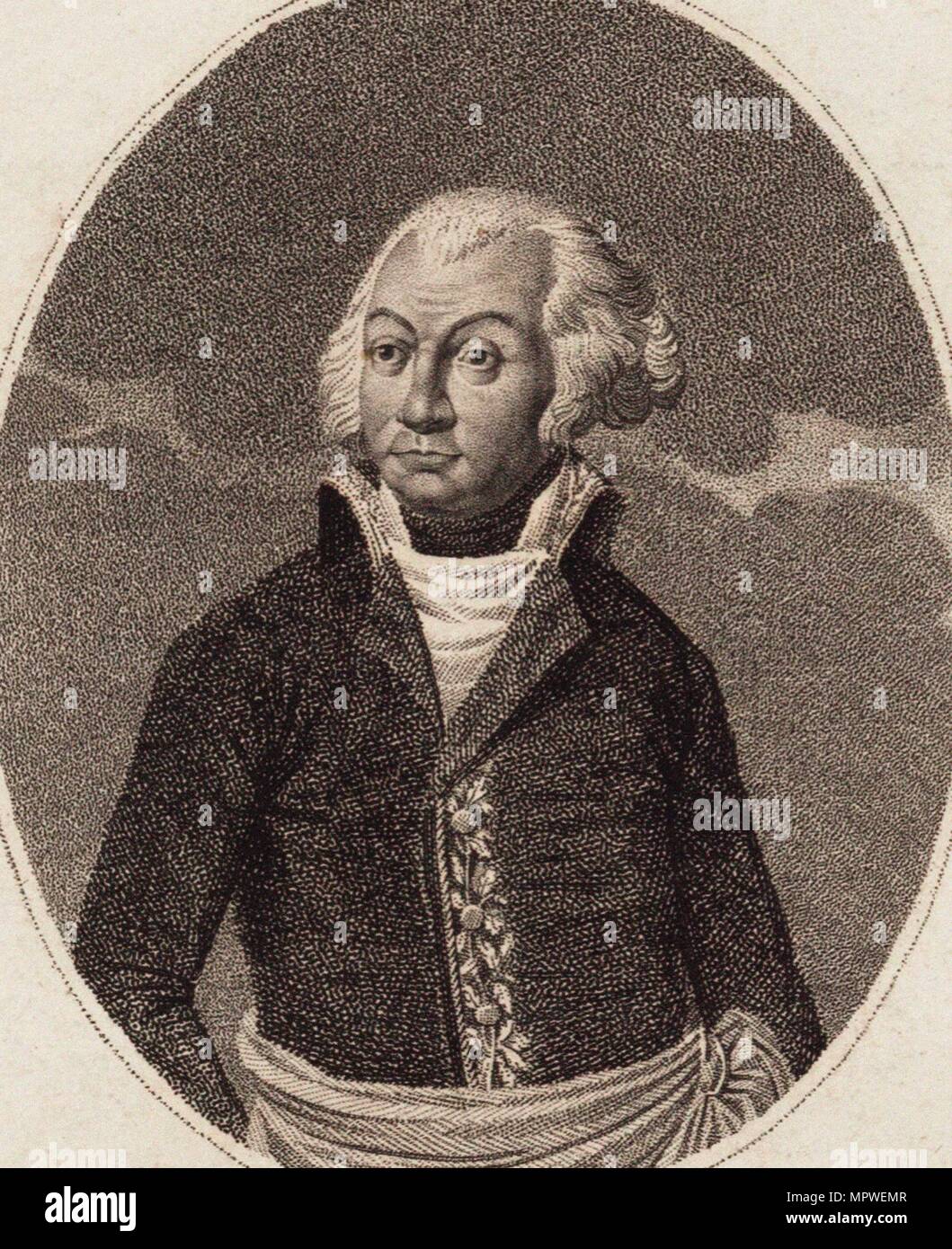 Comte Jean-Baptiste Jourdan (1762-1833), 1799. Stock Photo