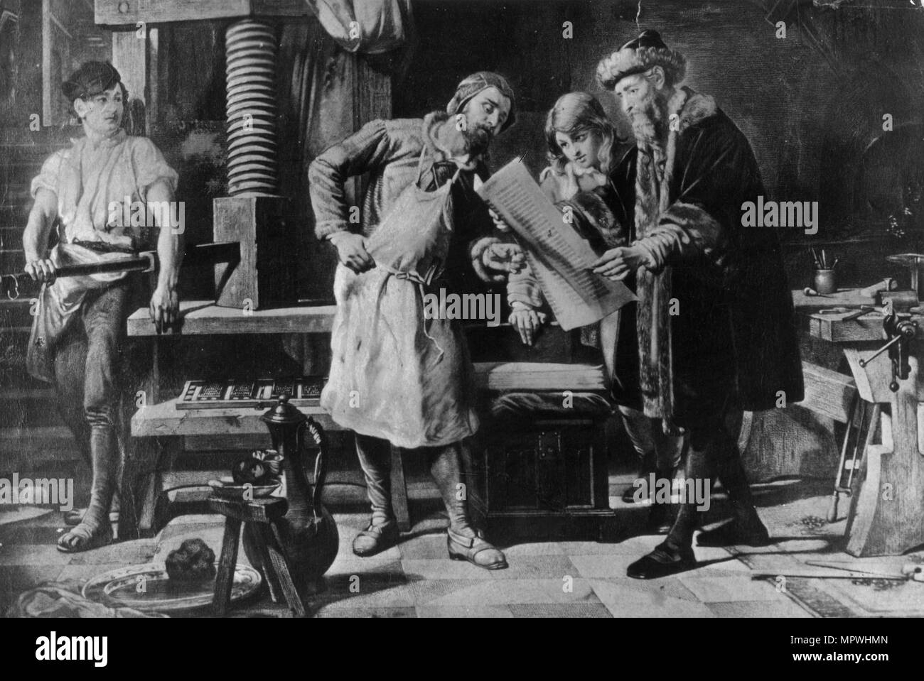 Johannes Gutenberg Inventions
