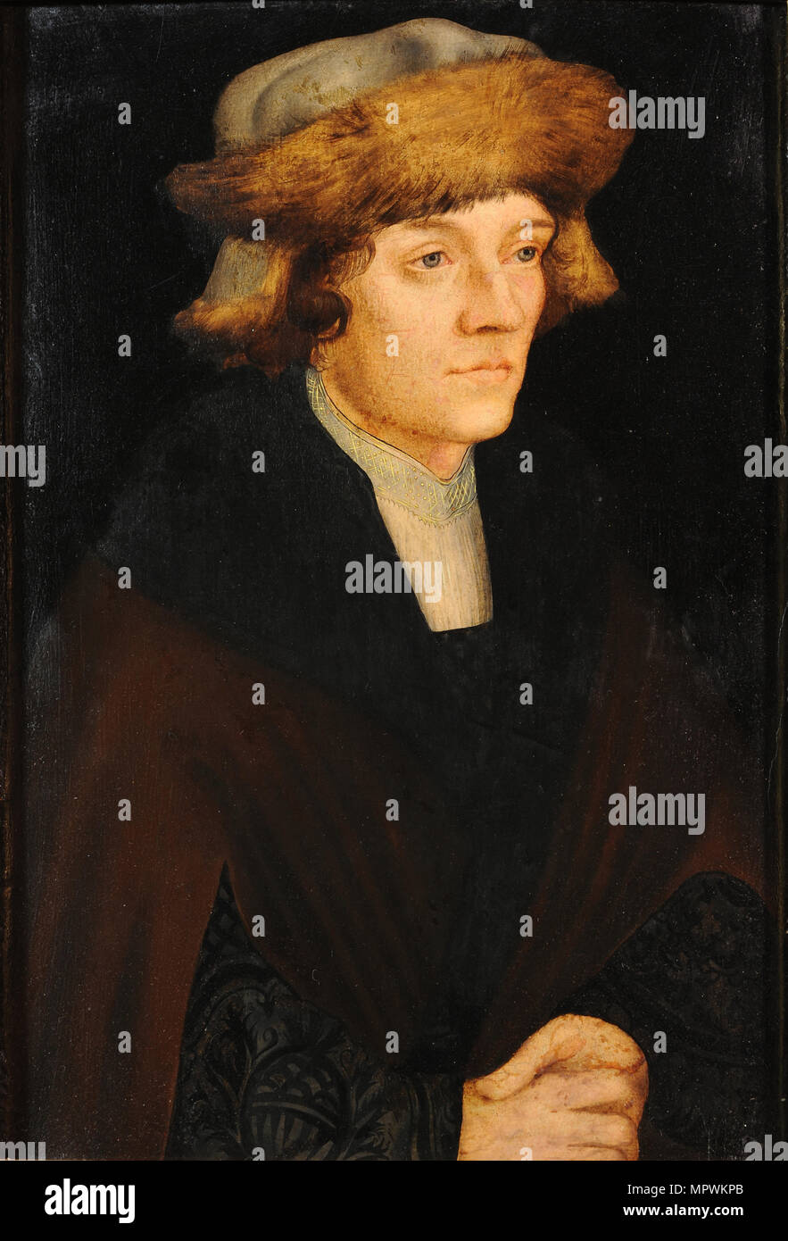 Portrait of Gerhart Volk, 1518. Stock Photo