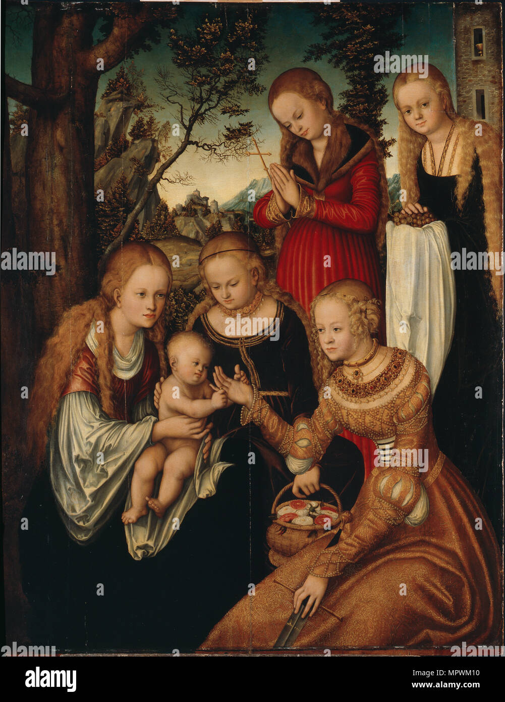 The Virgin and Child with Saints Catherine, Dorothy, Margaret and