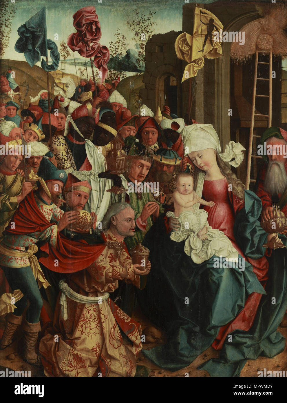 The Adoration of the Magi, c. 1497 Stock Photo - Alamy