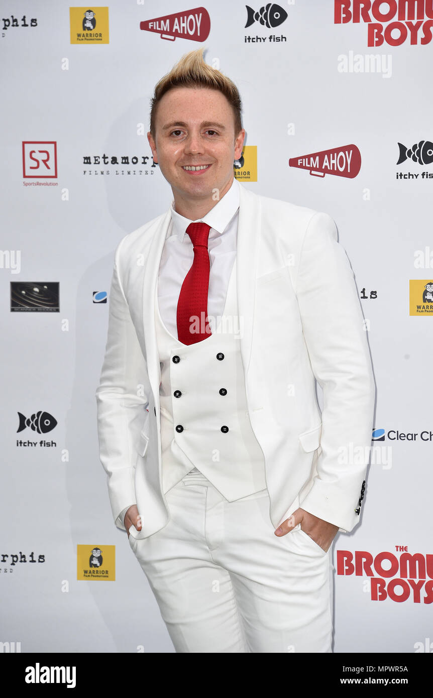 John galea attending bromley boys world premiere held wembley stadium