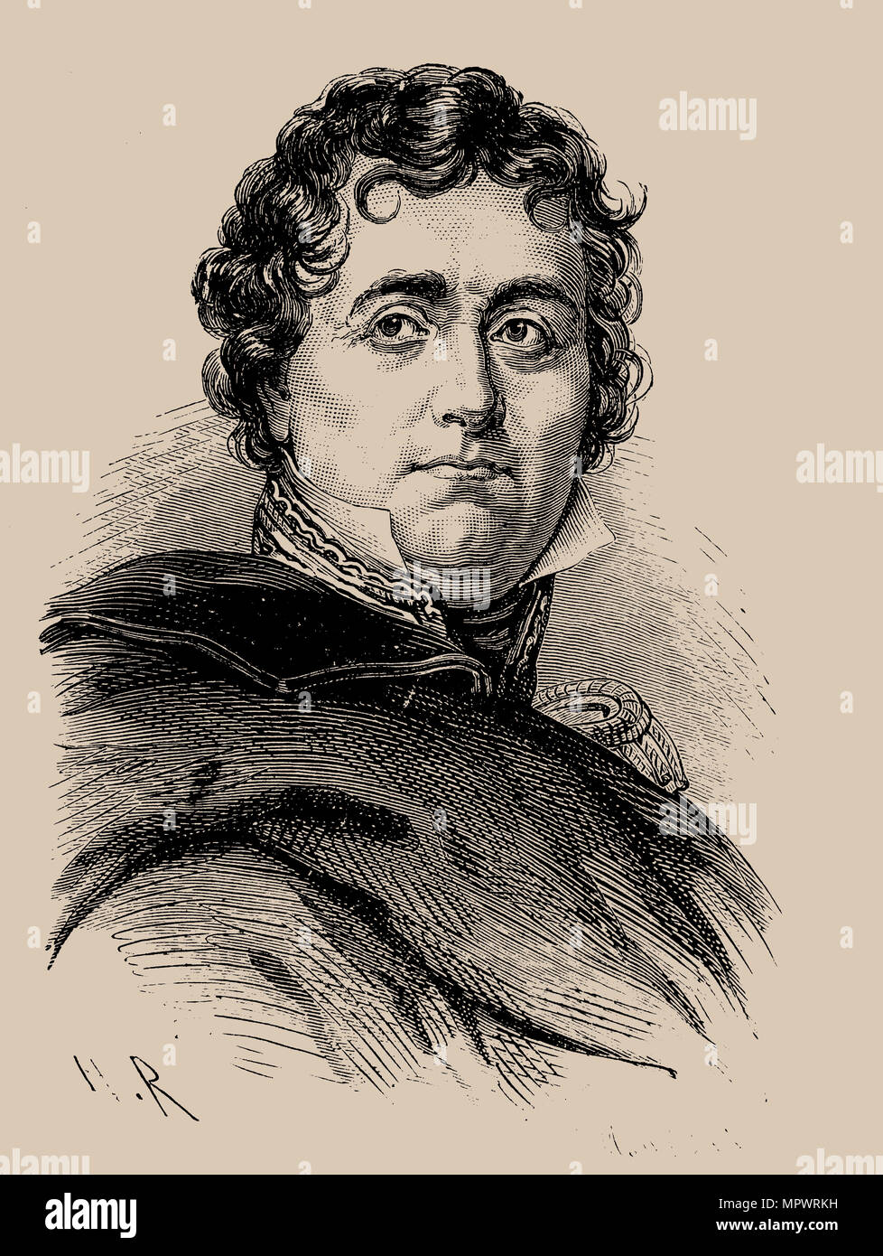 Nicolas Jean-de-Dieu Soult (1769-1852), 1889. Stock Photo