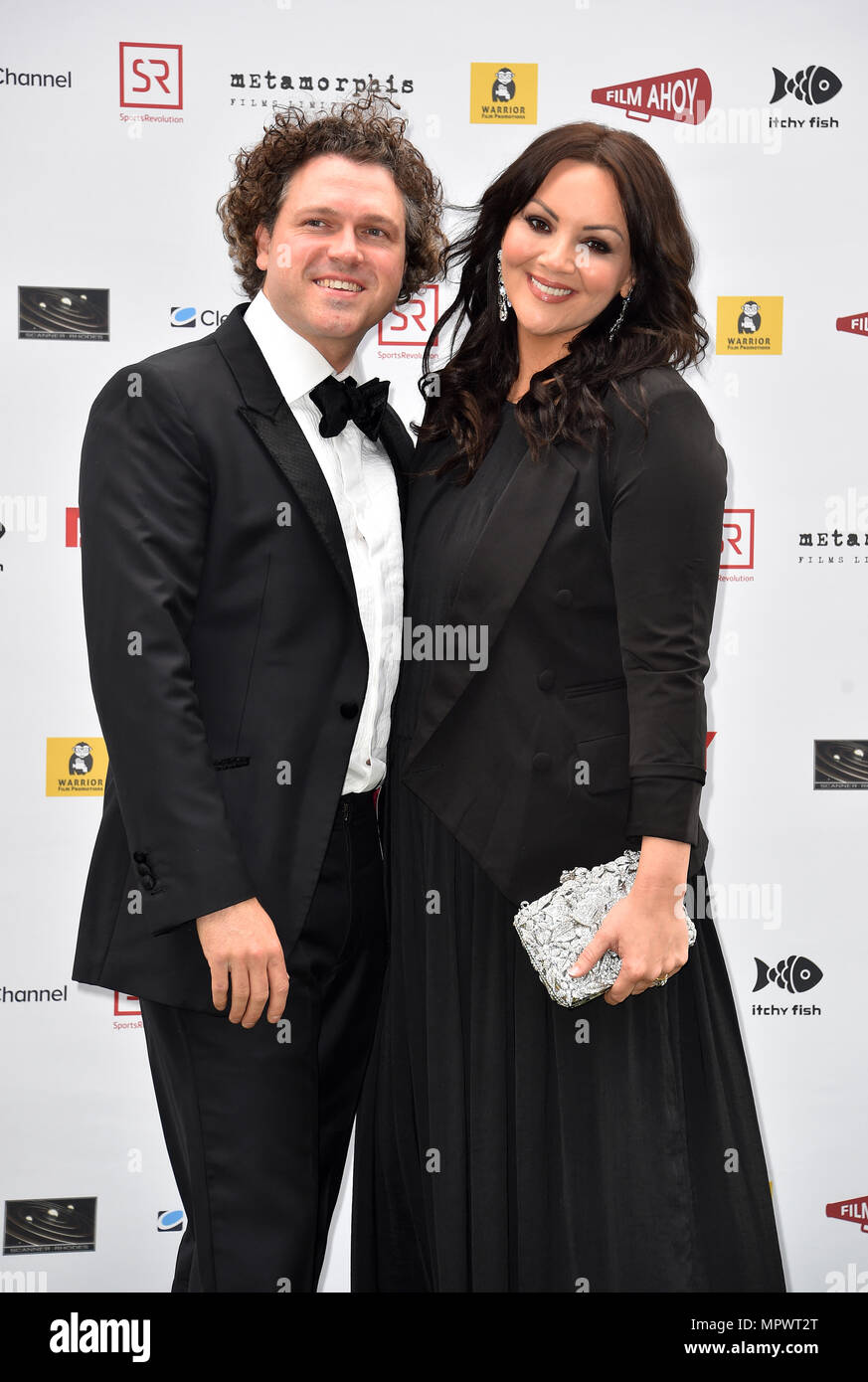 Jack McManus and Martine McCutcheon attending The Bromley Boys World
