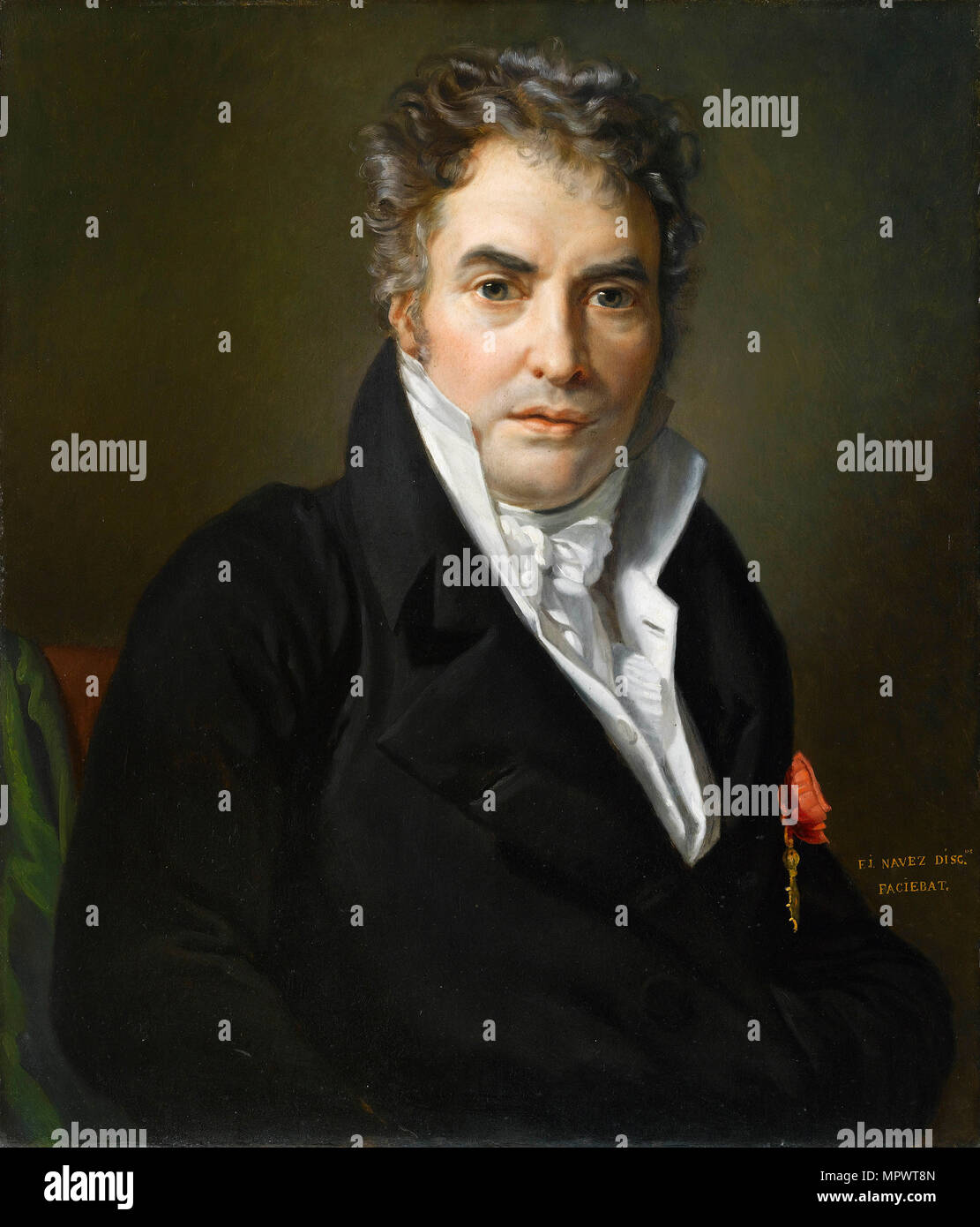 Portrait of JacquesLouis David (17481825), 1817 Stock Photo Alamy
