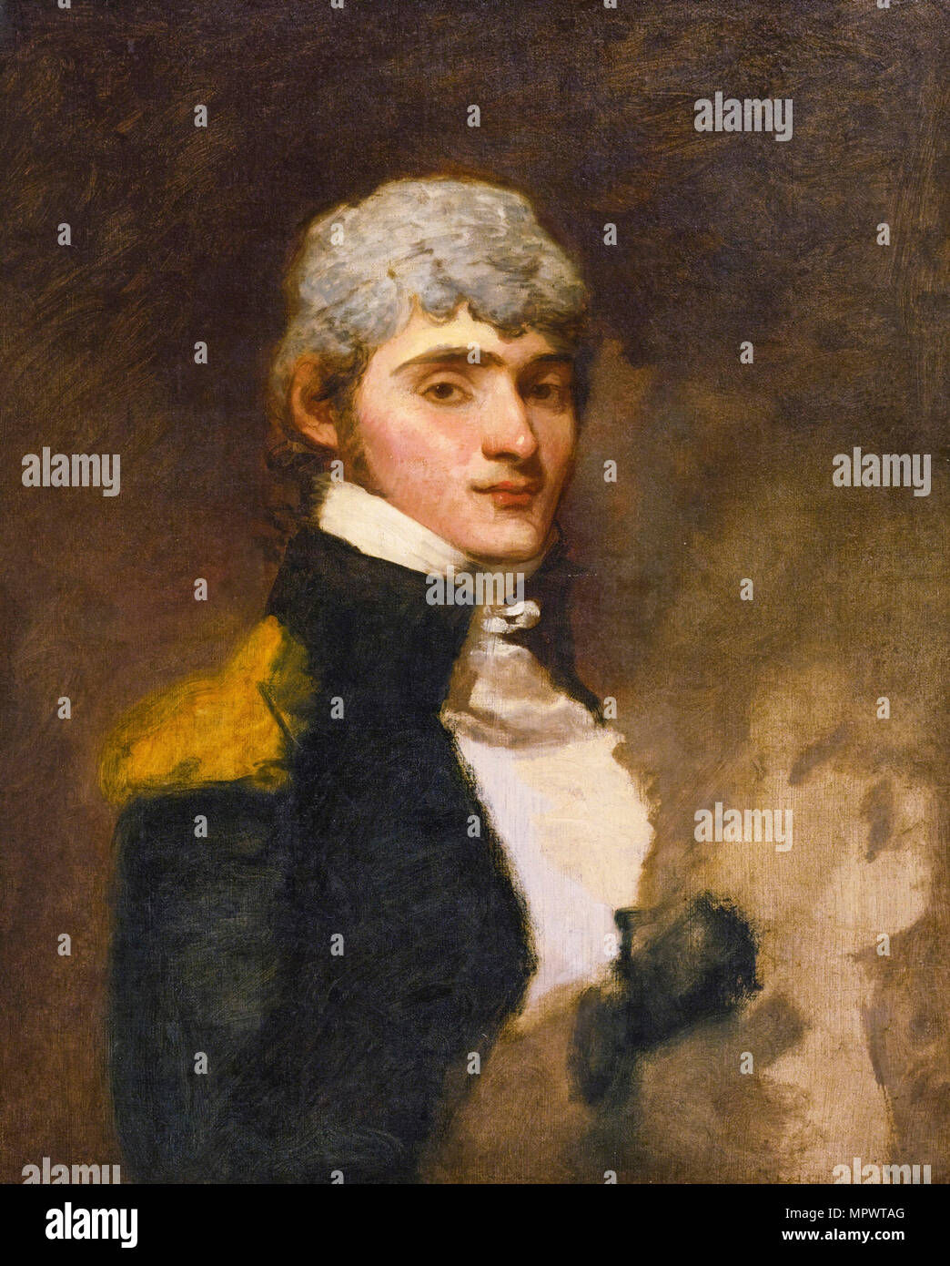 Portrait of Jérôme Bonaparte (1784-1860), ca 1804. Stock Photo
