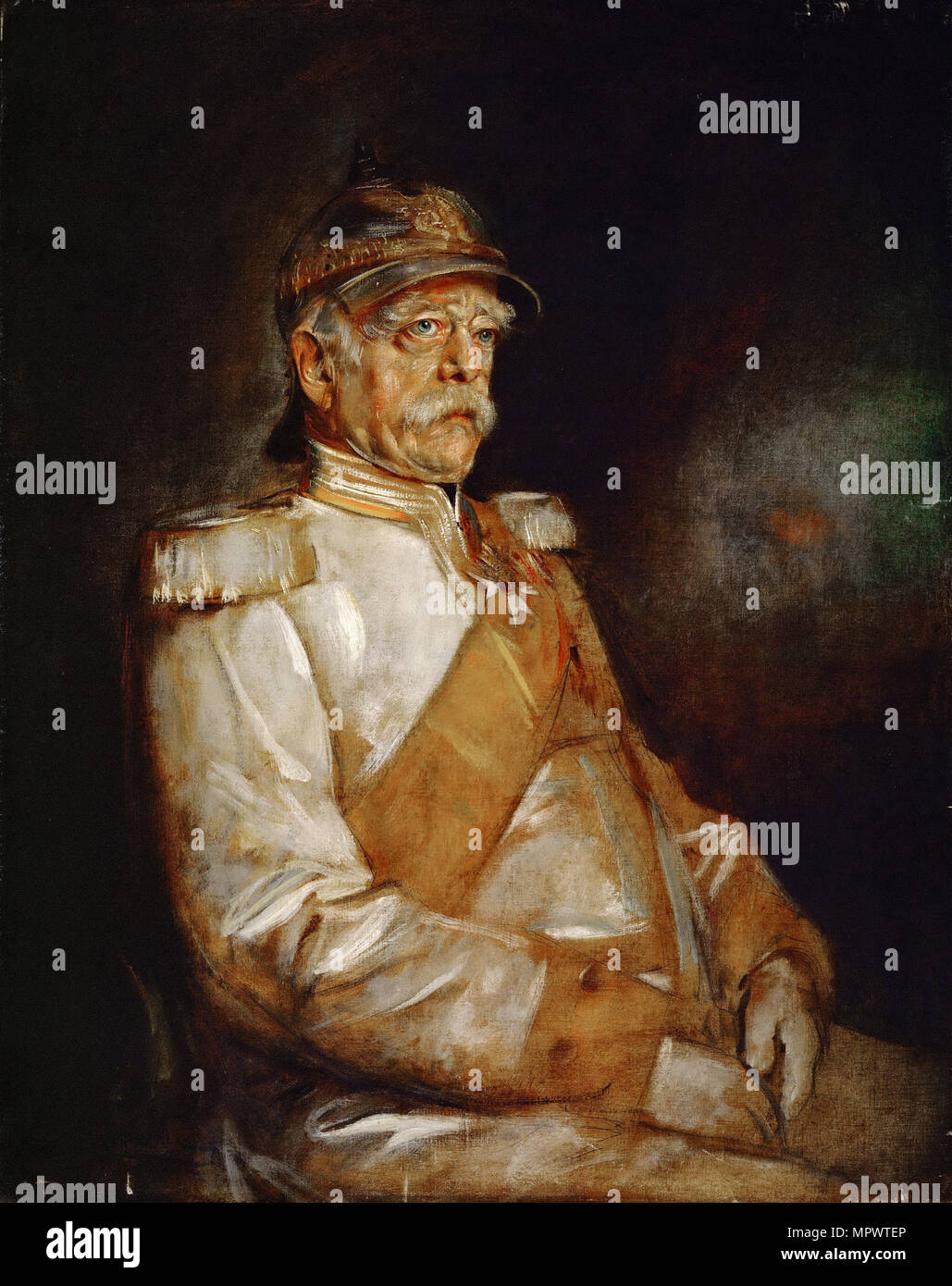 Portrait of Otto von Bismarck (1815-1898), 1871. Stock Photo