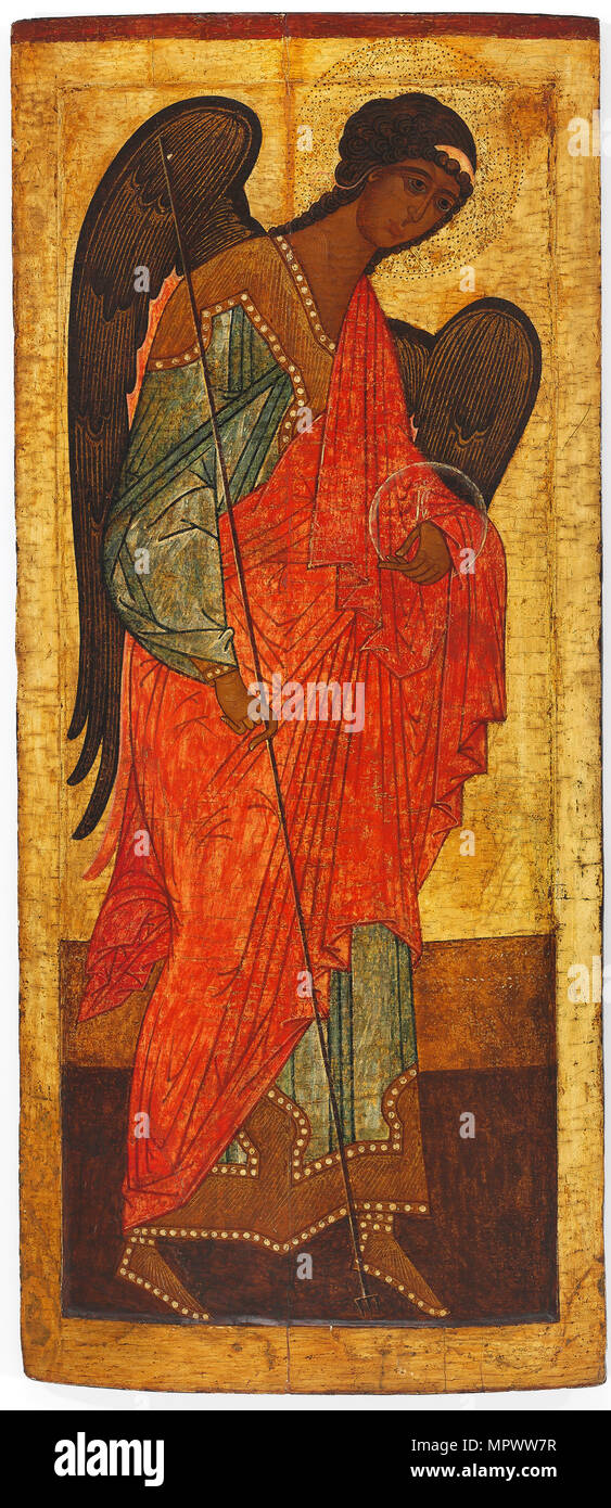 Saint Michael the Archangel, 16th century. Stock Photo
