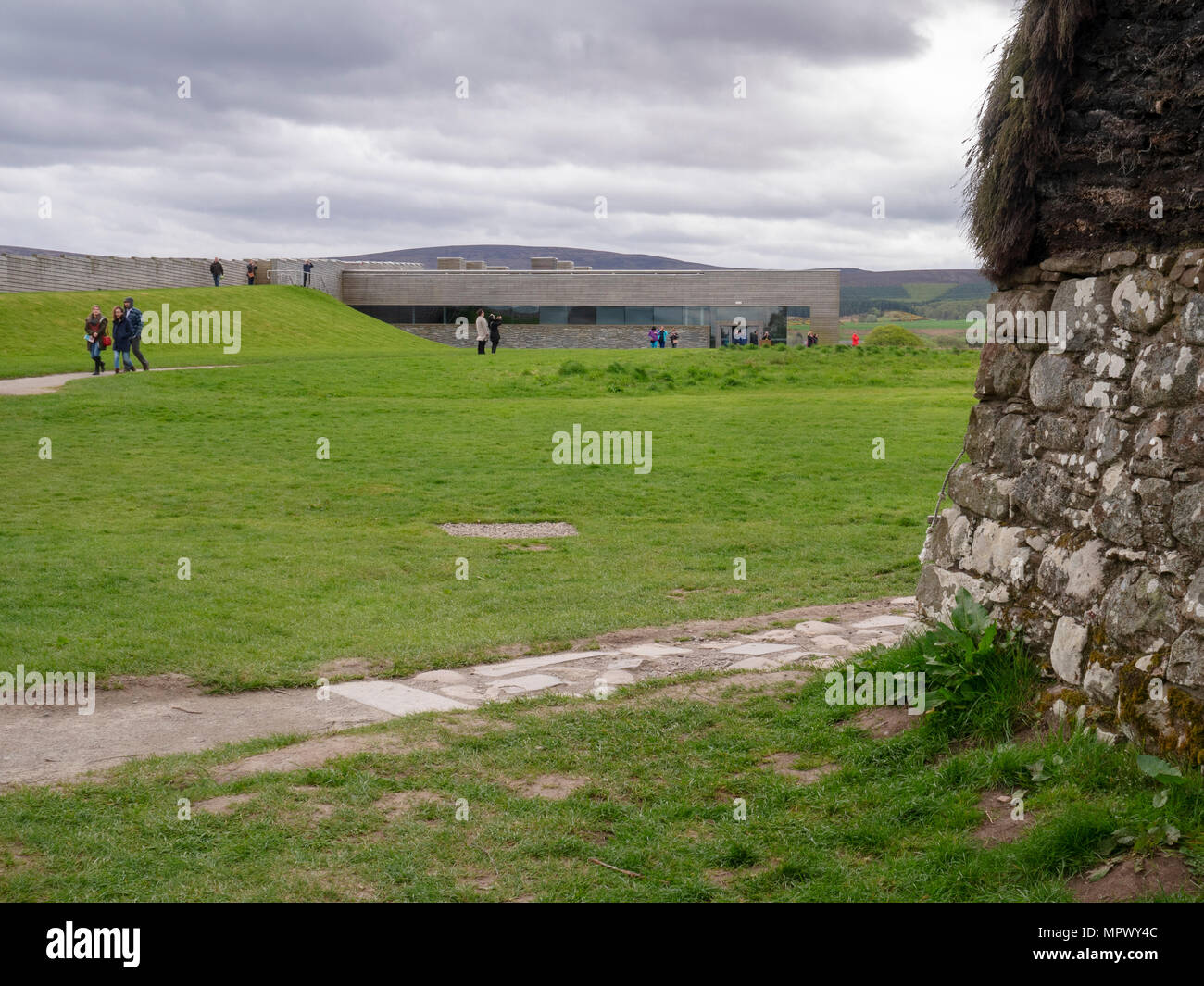 Visitor Centre at Culloden Moor near Inverness, Scottish Highlands