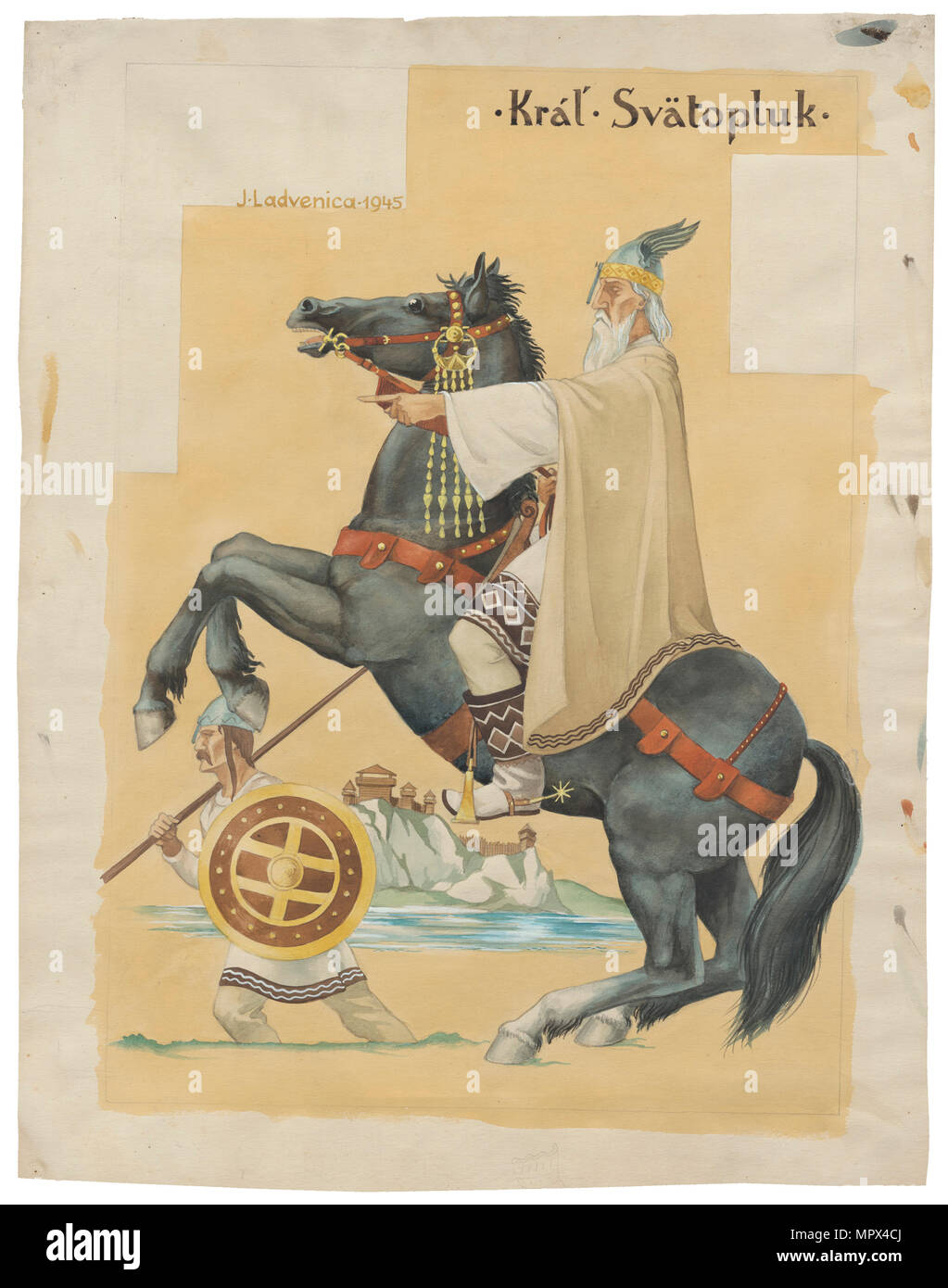 King Svatopluk I, 1945 Stock Photo - Alamy