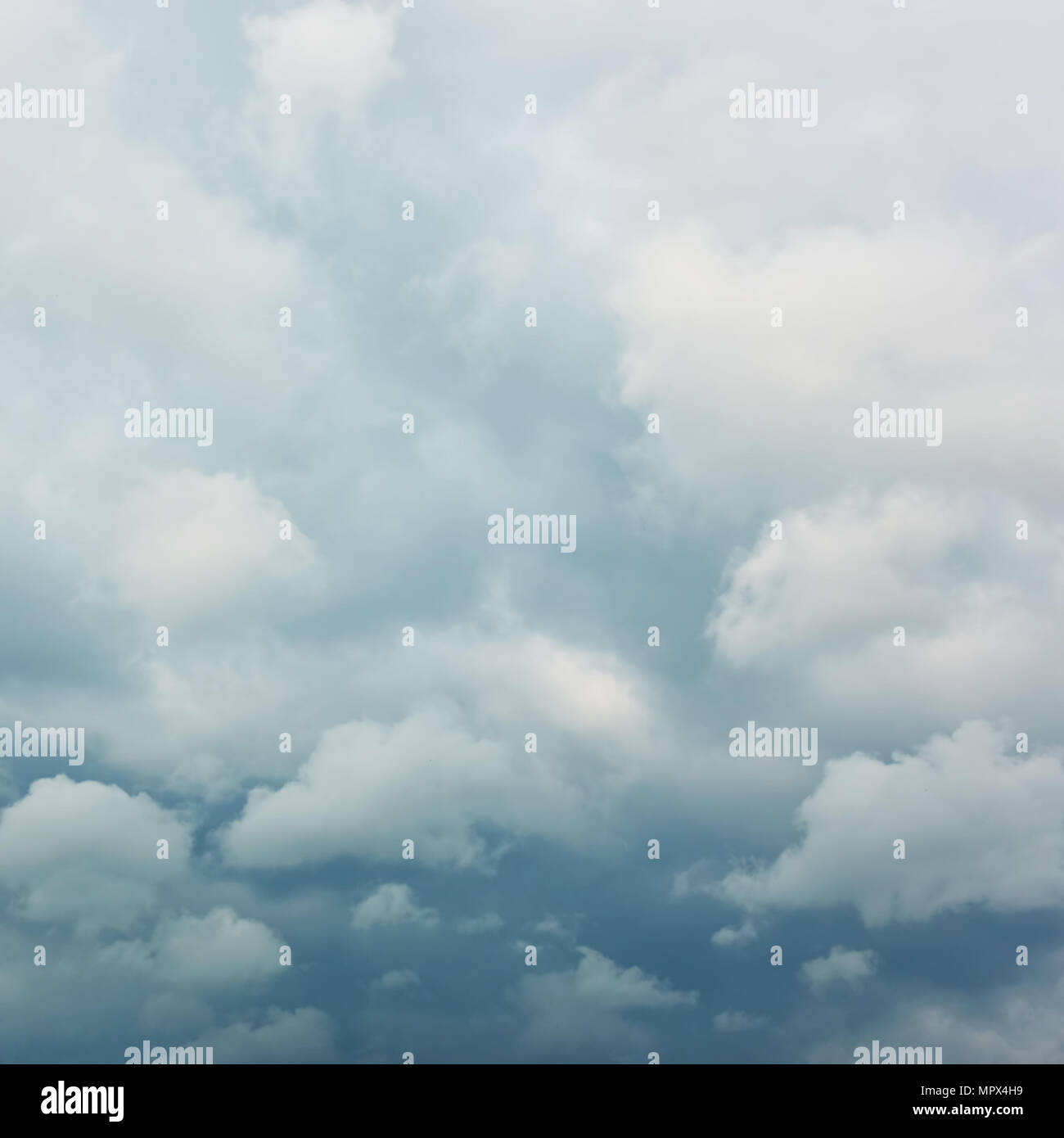 Grey rain clouds, may be used as background Stock Photo