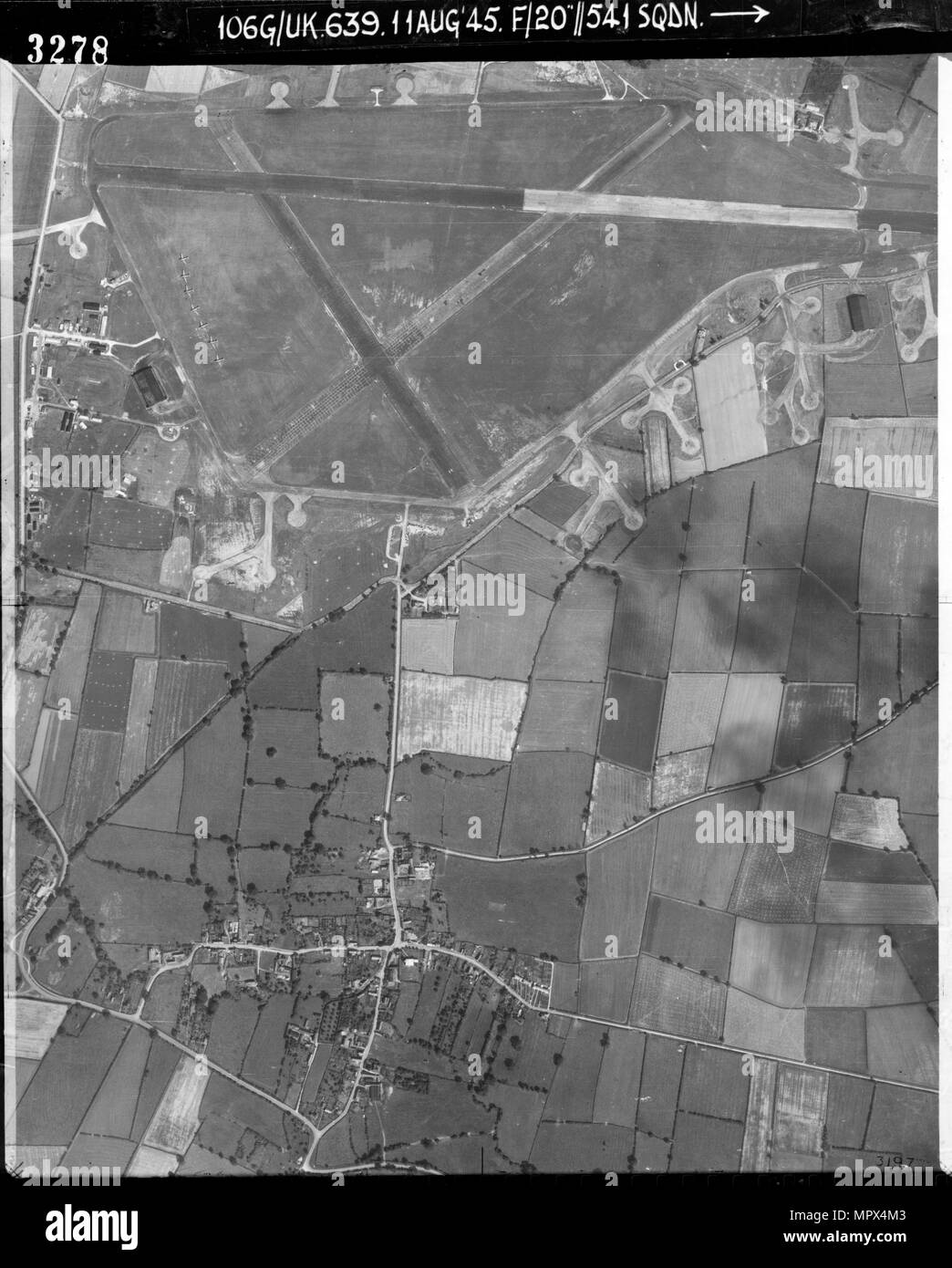 RAF Castle Donington, Leicestershire, August 1945. Artist RAF