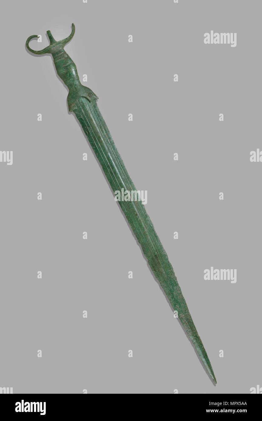 Sword, Bronze Age (Italy), c3200-c1000BC. Artist: Unknown. Stock Photo