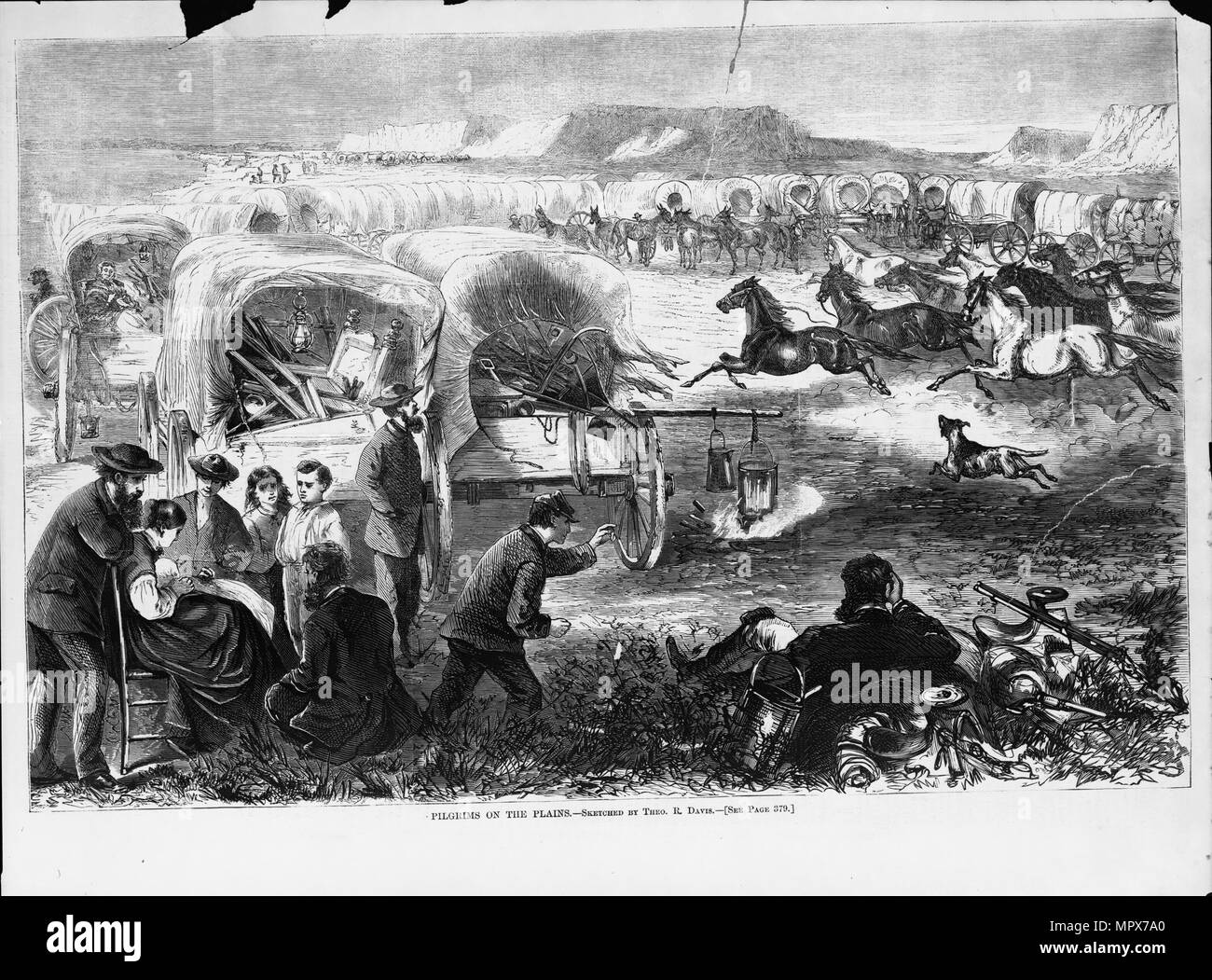 The Westward Expansion, 1869 Stock Photo Alamy