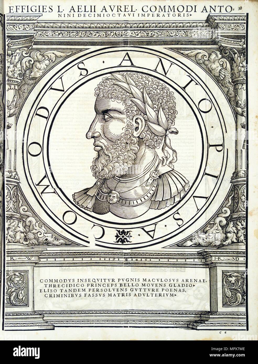 Commodus', 1559 Stock Photo - Alamy