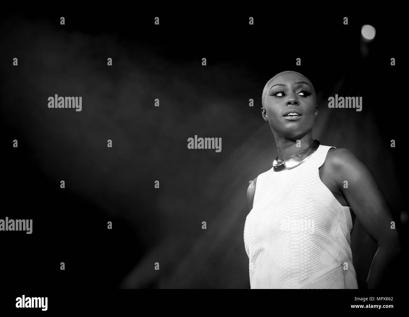 Laura Mvula, 2013. Artist: Alan John Ainsworth. Stock Photo