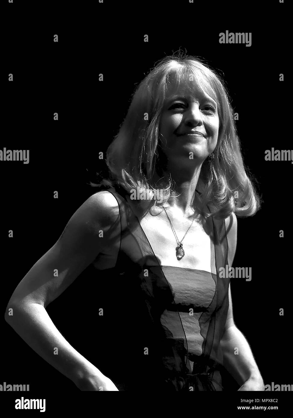 Maria Schneider, 2008. Artist Alan John Ainsworth Stock Photo Alamy