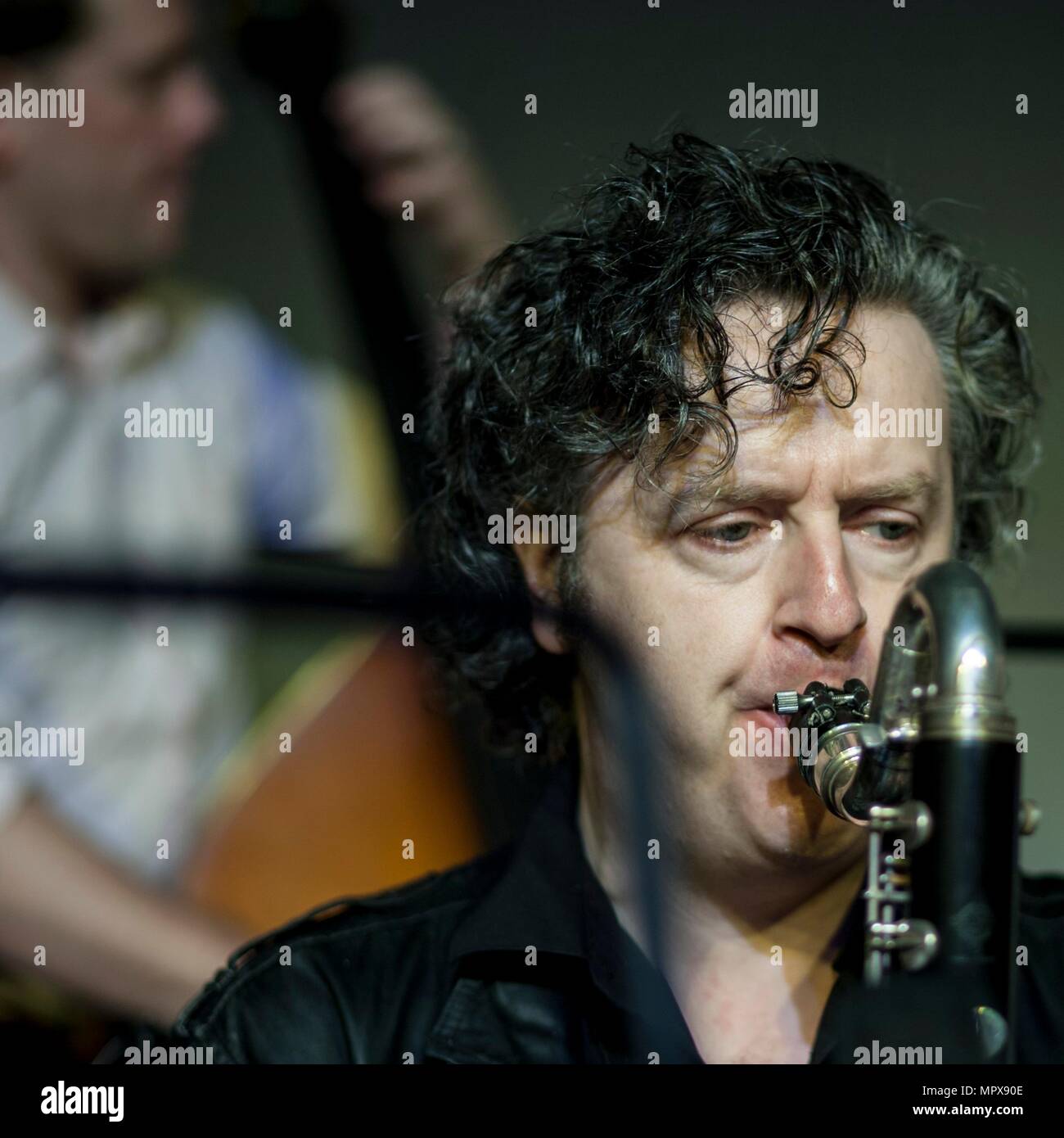 Julian Siegel, 2013. Artist Alan John Ainsworth Stock Photo Alamy