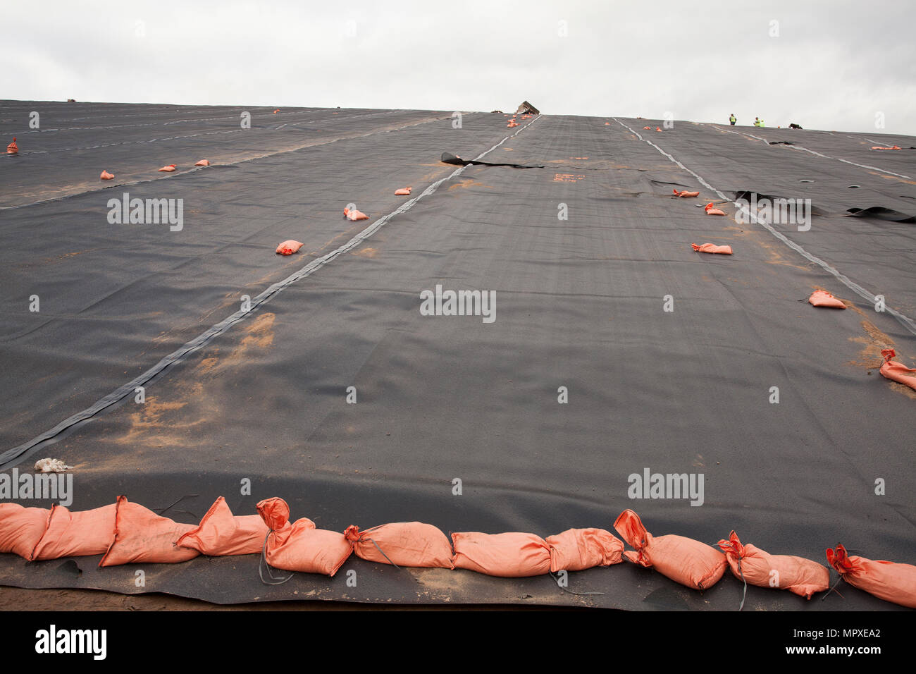 Remnants from trash Incinerator that generates electricity in Agawam