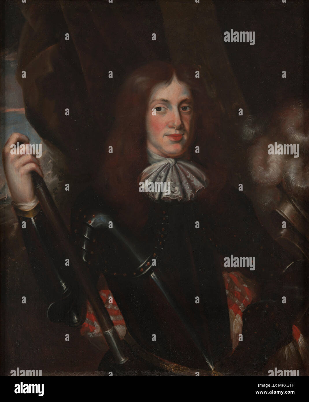 Portrait of Frederick Casimir Kettler (1650-1698), Duke of Courland and Semigallia, Second Half of t Stock Photo