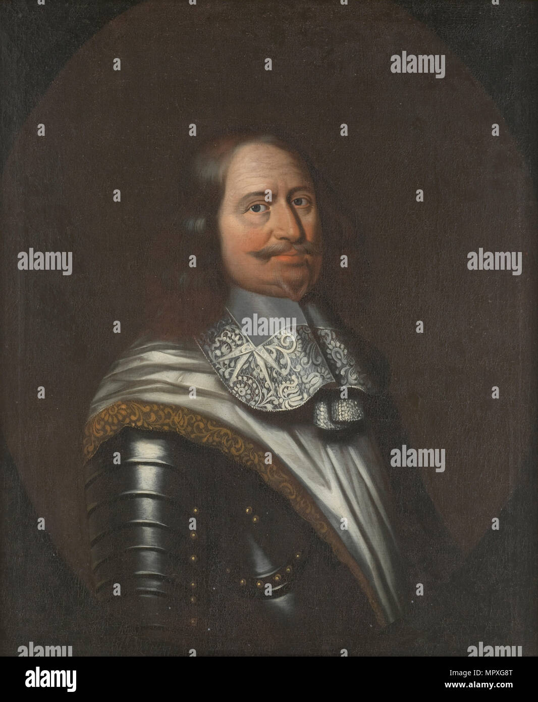 Portrait of Jacob Kettler (1610-1682), Duke of Courland and Semigallia. Stock Photo
