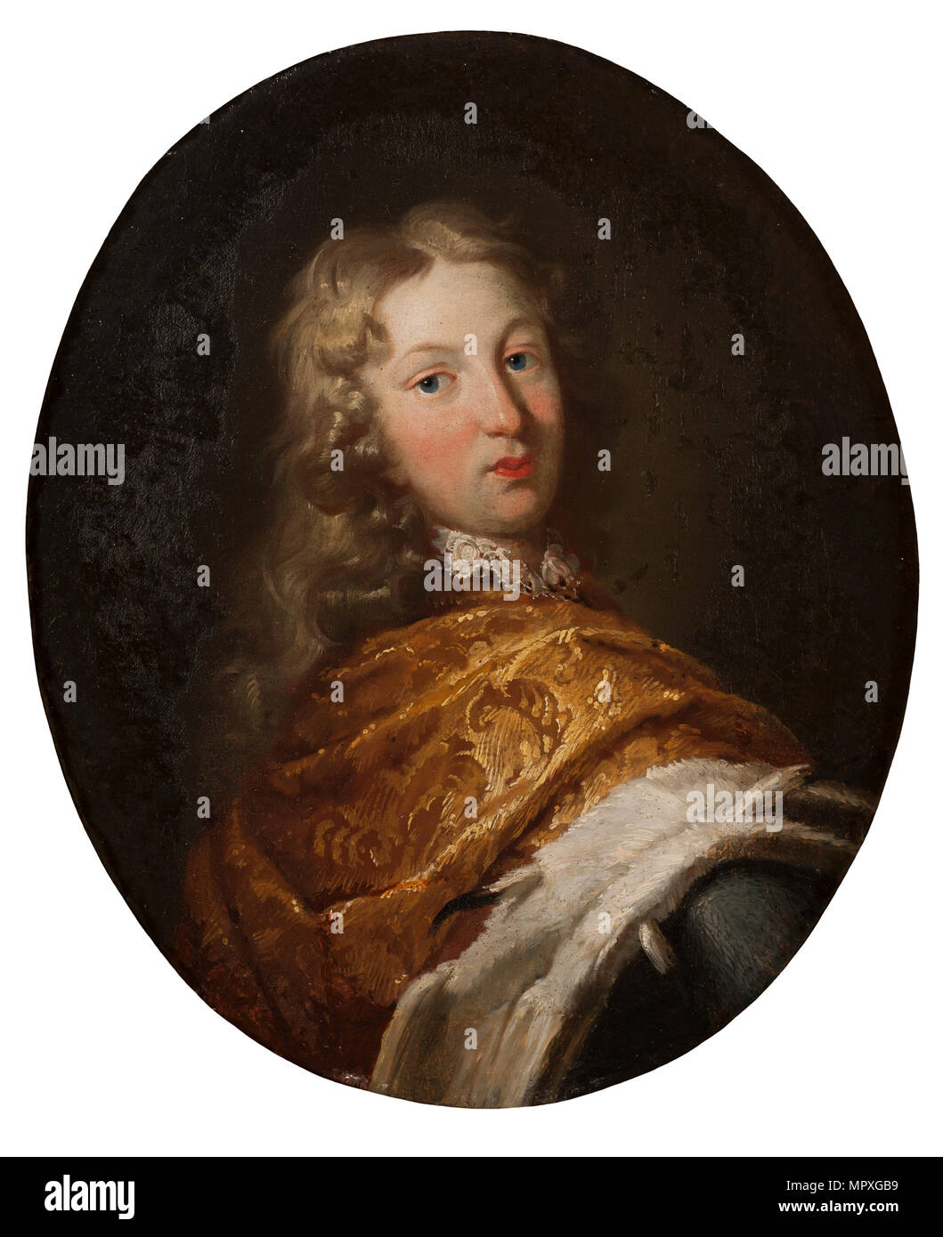 Portrait of Margrave Charles III William of Baden-Durlach (1679-1738), 1696. Stock Photo