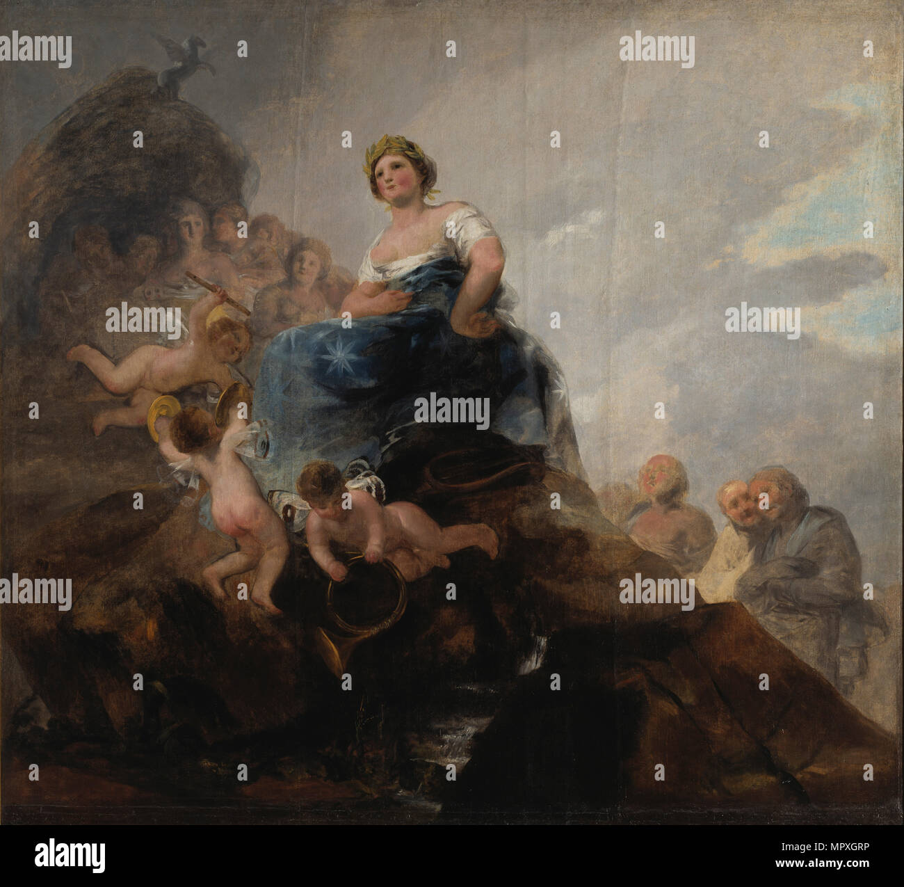 Allegory of poetry hi-res stock photography and images - Alamy