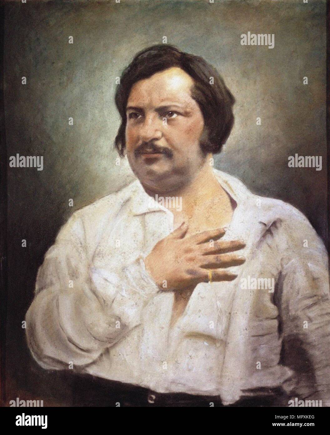 Honoré de Balzac (17991850), 1842 Stock Photo Alamy