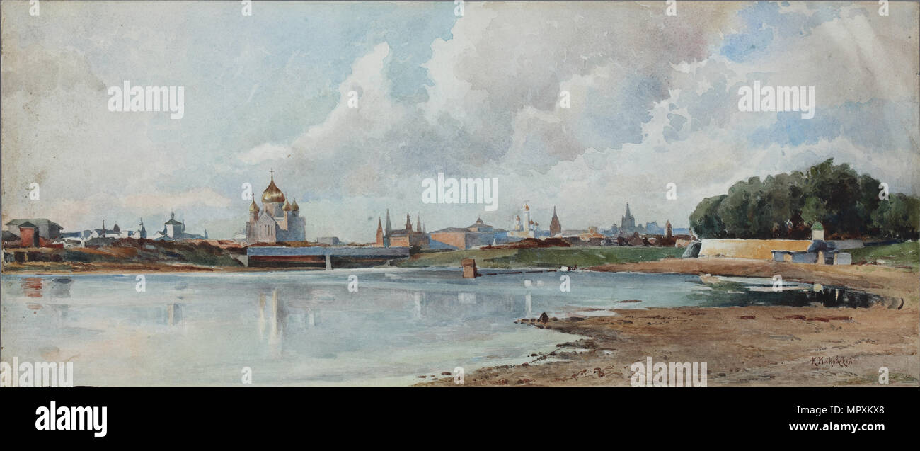 Маковская москва. Храм христа спасителя 19 век. Москва 1885 год. Маковская москва. 1885 год картины.