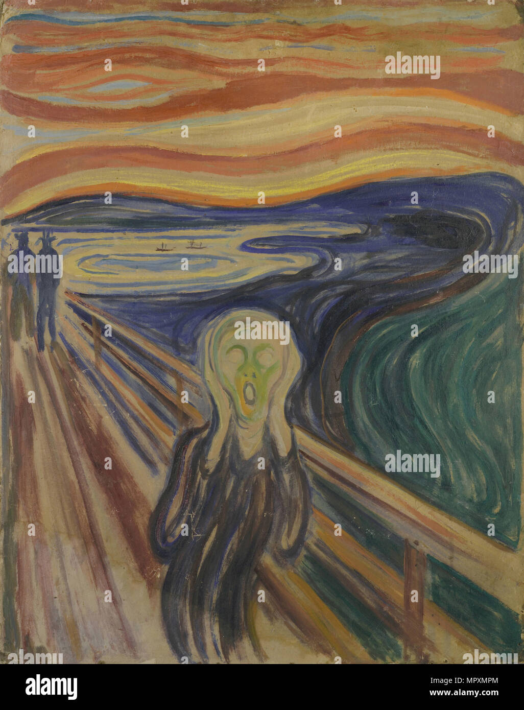 The Scream, 1893-1894. Stock Photo