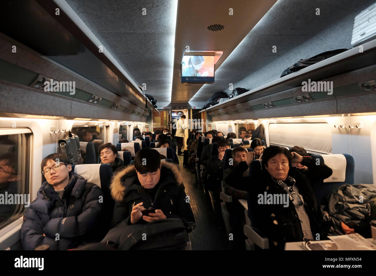 passengers-traveling-from-the-town-of-sejong-to-seoul-in-a-high-speed