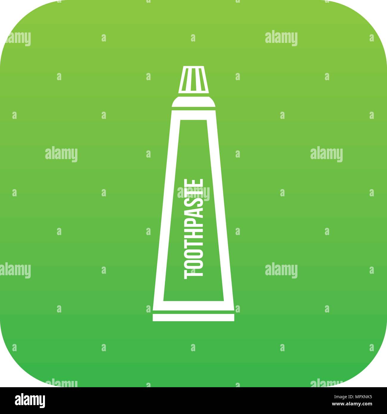 Toothpaste in tube icon digital green Stock Vector Image & Art - Alamy